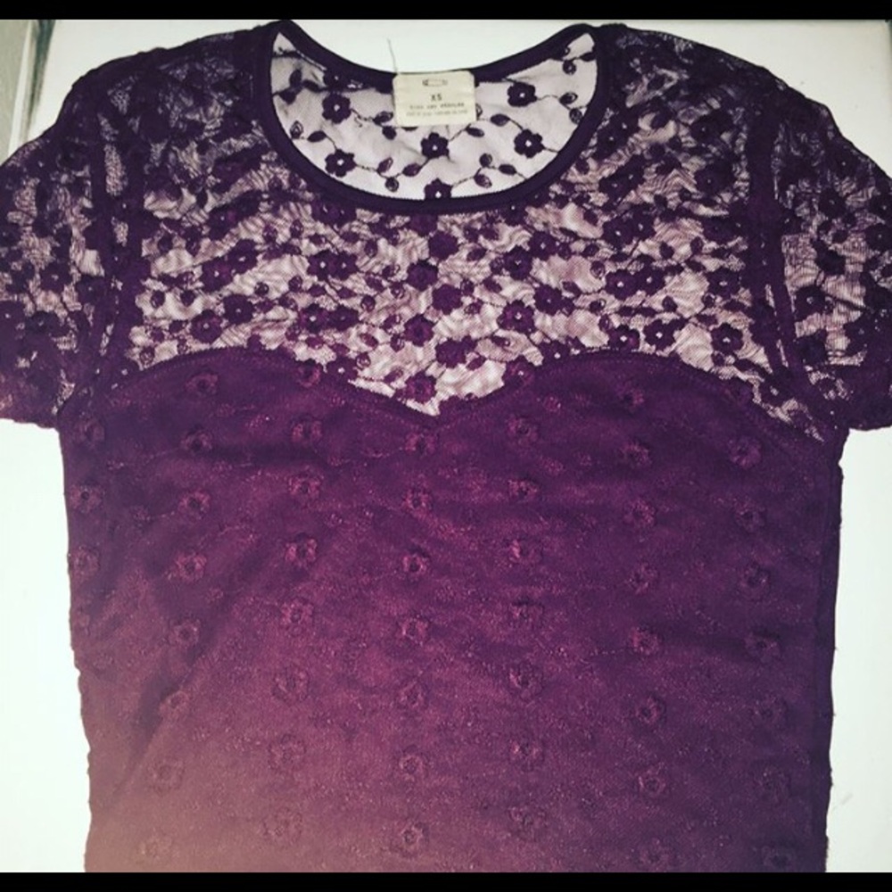 A lace Crop top!!!!